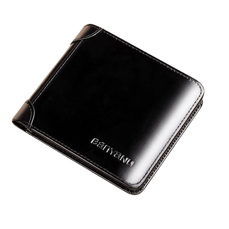 Carteira Masculina em Couro Valenteo Venturo Preto