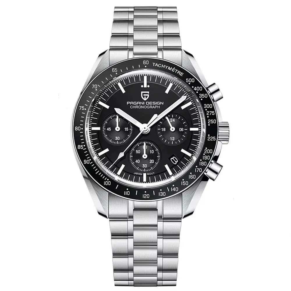 Relógio Masculino Automático Preto Sky Moon