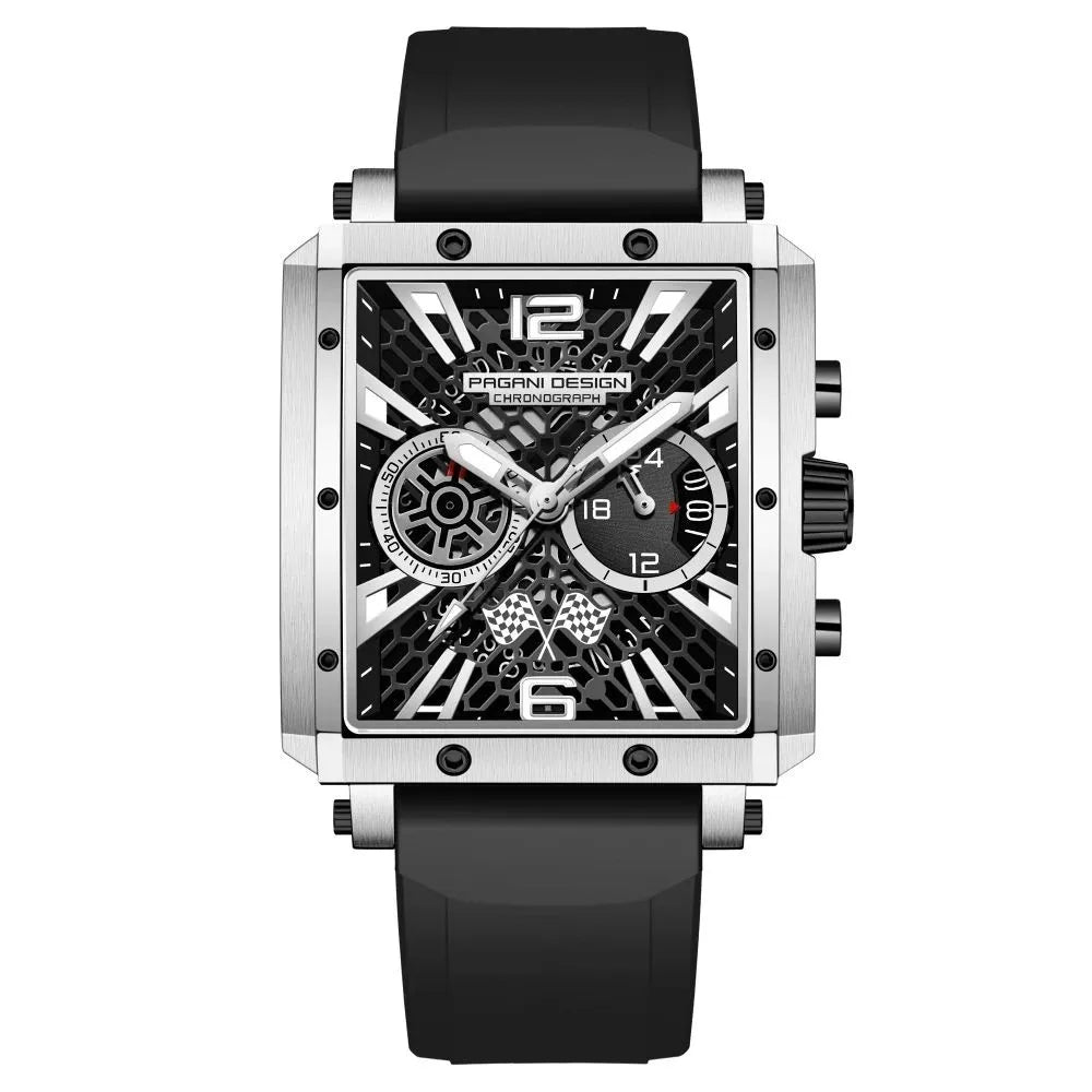 Relógio Masculino Cronógrafo Preto Monakos