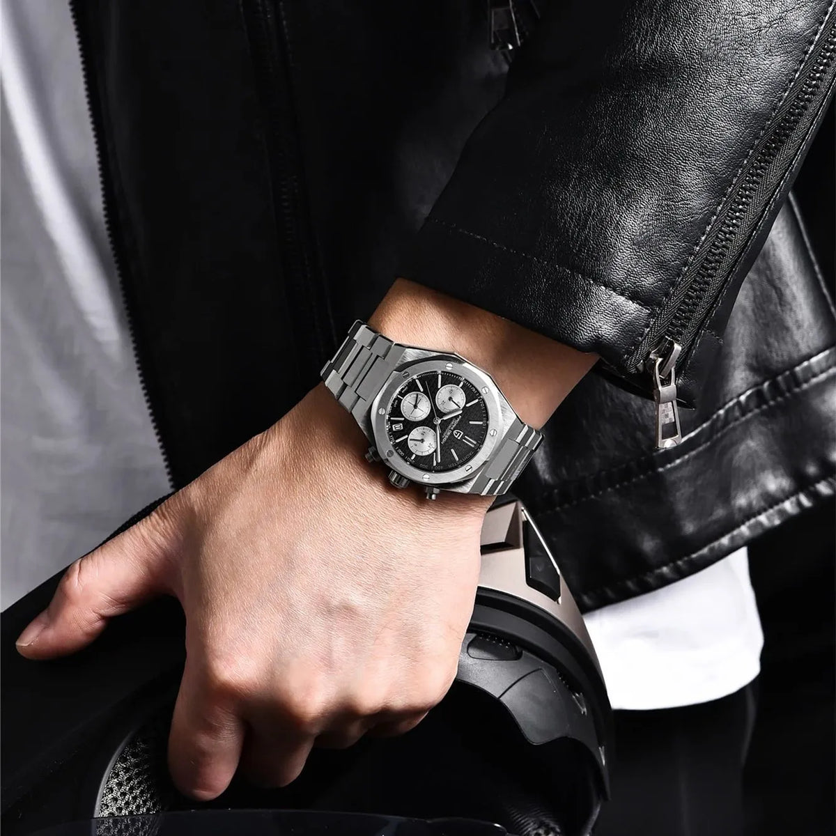 Relogio masculino _Valenteo_Octagon