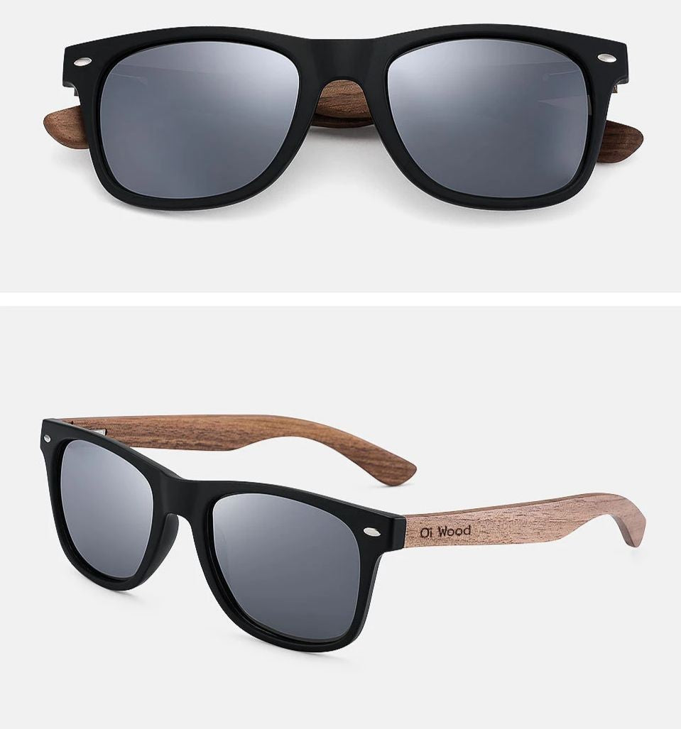 Óculos Masculino Valenteo Wood Prata