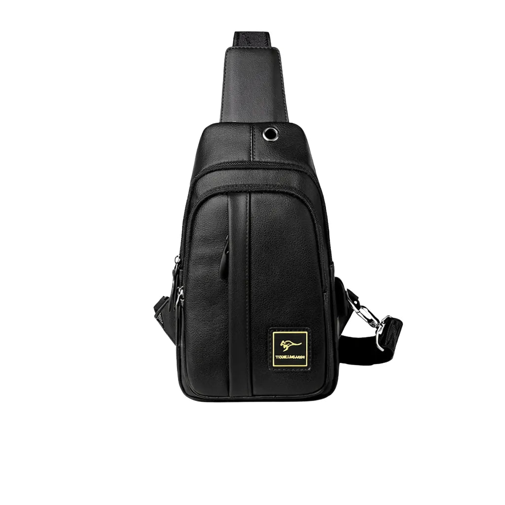 shoulder bag masculina valenteo patrizio preta