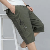 Bermuda Masculina Cargo Valenteo Monticello Zíper e Bolsos