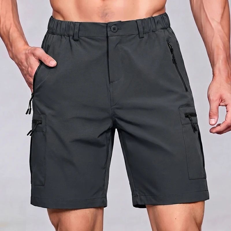 Bermuda Masculina Cargo Valenteo Orvieto Cinza