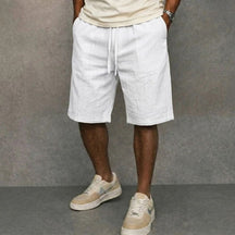 Bermuda Masculina Social Valenteo Costiera Branca