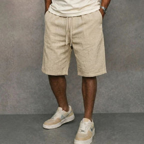 Bermuda Masculina Social Valenteo Costiera Bege
