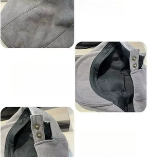 Boina Masculina em Camurça Valenteo Suede premium