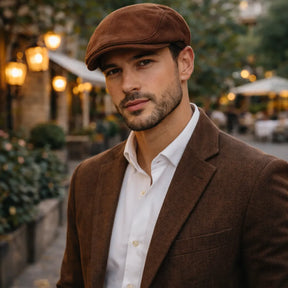 Boina Masculina em Camurça Valenteo Suede