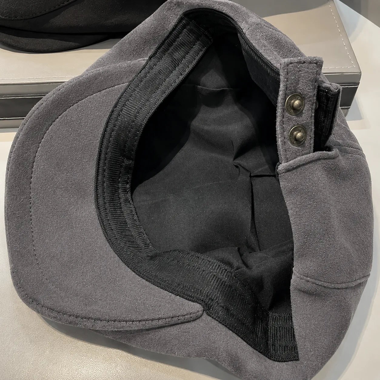 Boina Masculina em Camurça Valenteo Suede premium