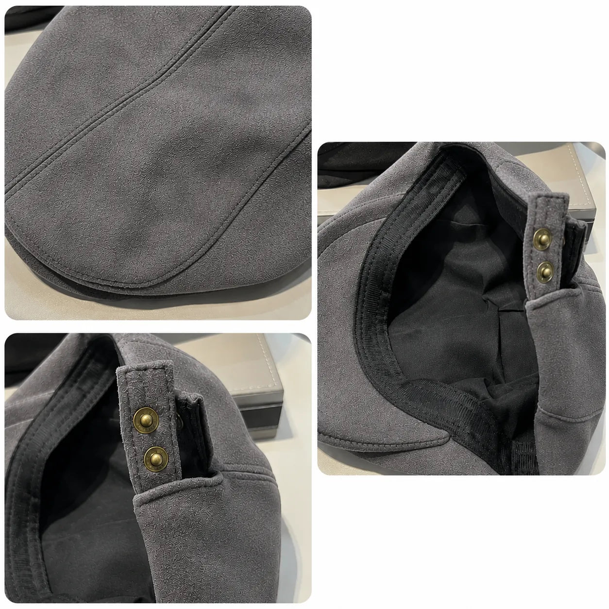 Boina Masculina em Camurça Valenteo Suede premium