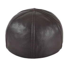 Boina elegante em couro
