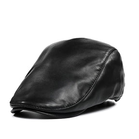 Boina Masculina em Couro Valenteo Aspen