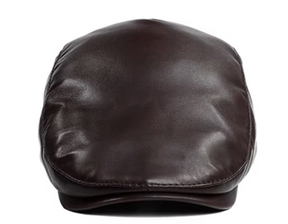Boina Masculina em Couro Valenteo Aspen