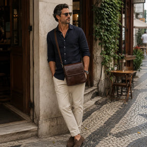 Bolsa Shoulder Bag Valenteo Capri Marrom Siena