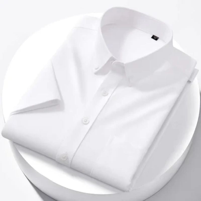 Camisa Masculina Manga Curta Valenteo Raviano Branco