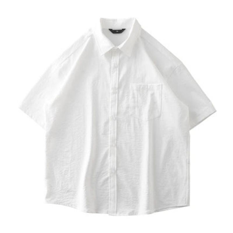 Camisa Masculina Manga Curta Valenteo Rivabella Branca