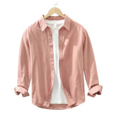 Camisa Masculina Manga Longa em Algodão Valenteo Valmonti