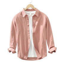 Camisa Masculina Manga Longa em Algodão Valenteo Valmonti