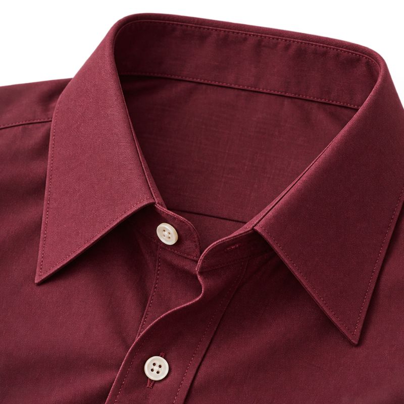 Camisa Masculina Social em Linho e Algodão Gola