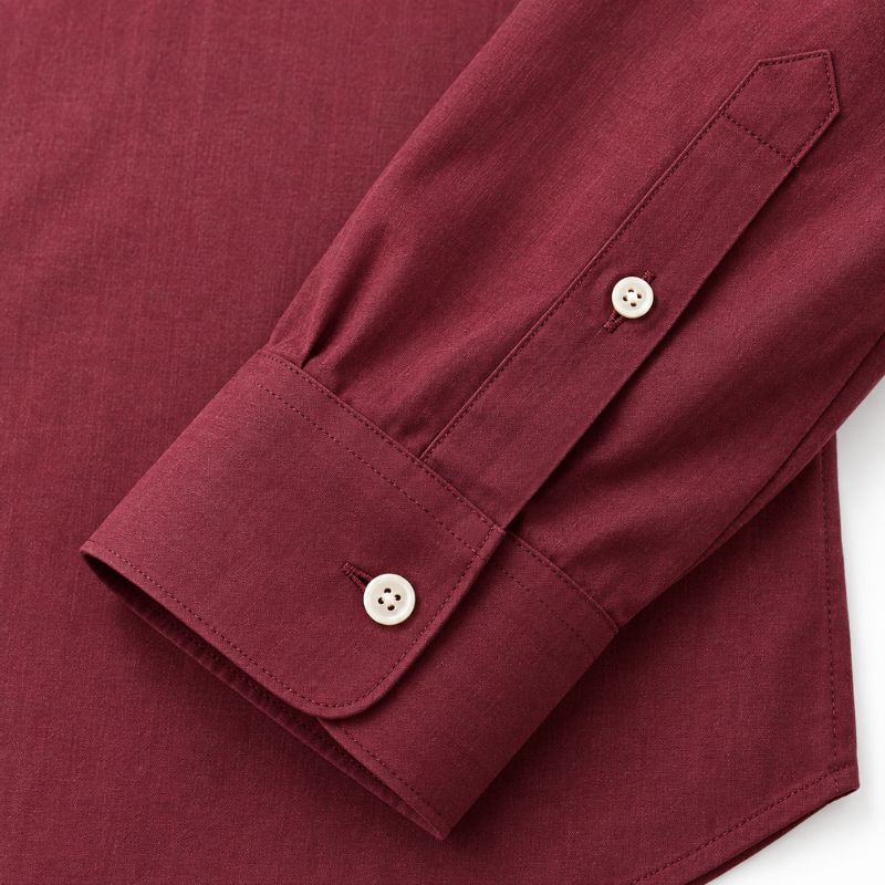Camisa Masculina Social em Linho e Algodão Valenteo Bellano Manga Longa