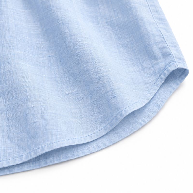 Camisa Masculina em Algodão e Linho 