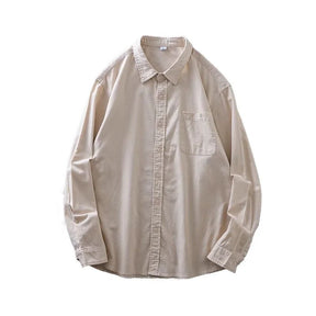 Camisa Masculina em Linho e Algodão Valenteo Donati Cáqui