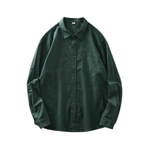 Camisa Masculina em Linho e Algodão Valenteo Donati Verde