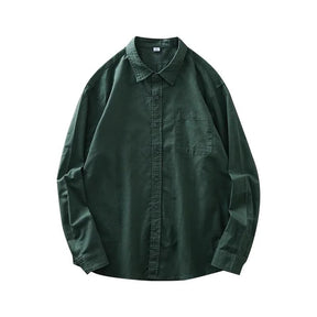 Camisa Masculina em Linho e Algodão Valenteo Donati Verde
