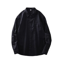 Camisa Masculina em Linho e Algodão Valenteo Donati Preto