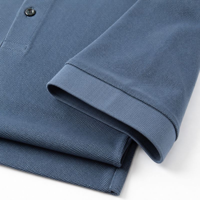 Gola Polo Algodão Valenteo Alverio Azul