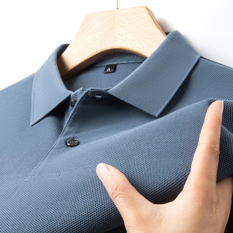 Gola Polo Algodão Alverio Azul