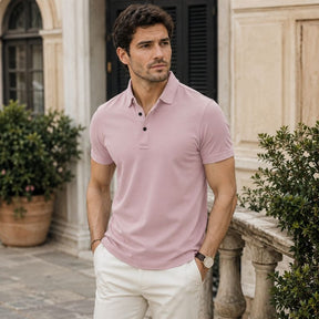 Camiseta Gola Polo Poliéster Valenteo Montavio modelo