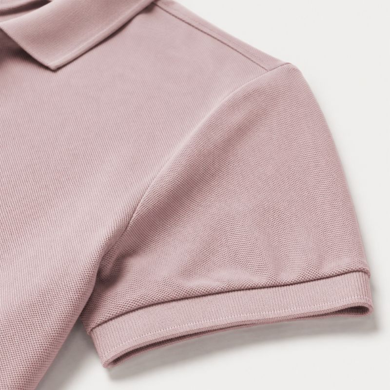 Camiseta Gola Polo Poliéster Valenteo Montavio Rosa