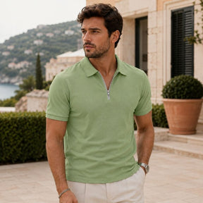 Camiseta Gola Polo Poliester Valenteo Serenzo Verde