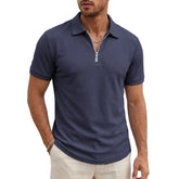 Camiseta Gola Polo Poliester Valenteo Serenzo Azul