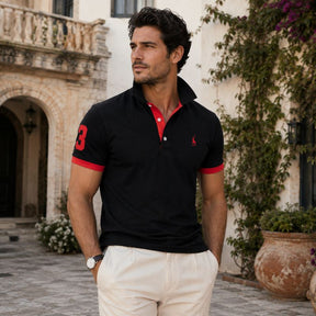 Camiseta Masculina Gola Polo Valenteo Caldieri