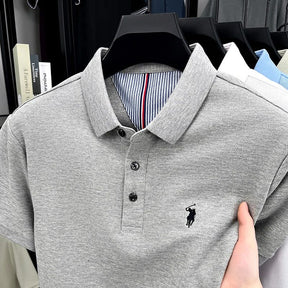 Camiseta Gola Polo Valenteo Raviero Cinza