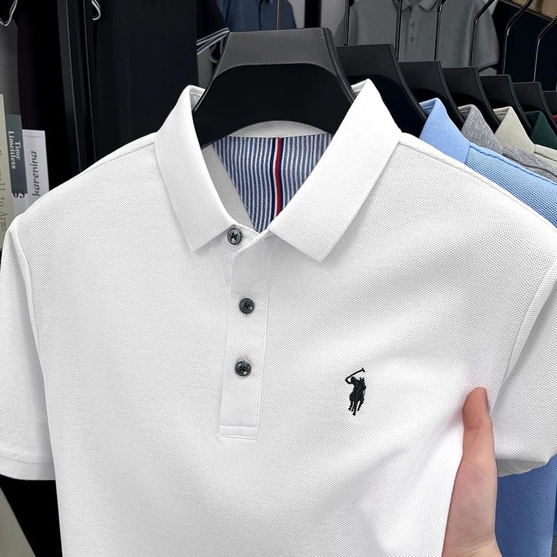 Camiseta Gola Polo Valenteo Raviero Branco