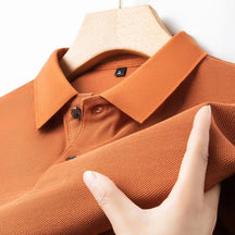 Camiseta Gola Polo Valenteo Valenteo Montero Laranja