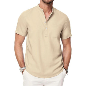 Camiseta Masculina Valenteo Rivalto Cáqui