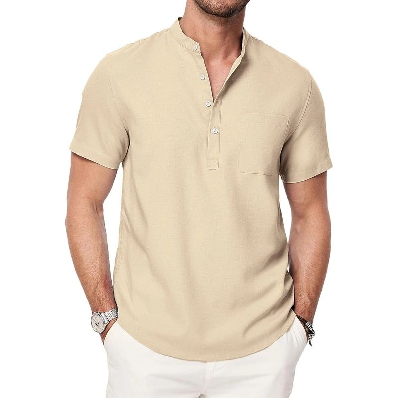 Camiseta Masculina Valenteo Rivalto Cáqui