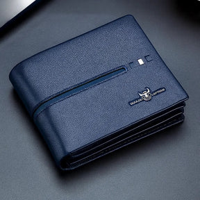 Carteira Masculina em Couro slim