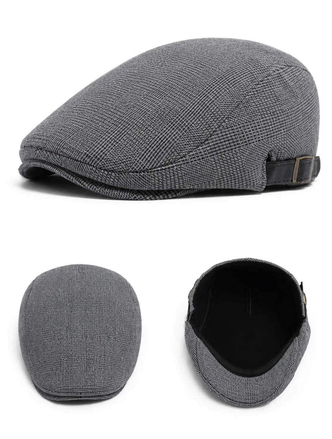 Boina Masculina Valenteo Ferrara Cinza