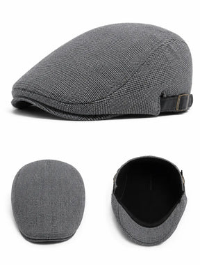 Boina Masculina Valenteo Ferrara Cinza