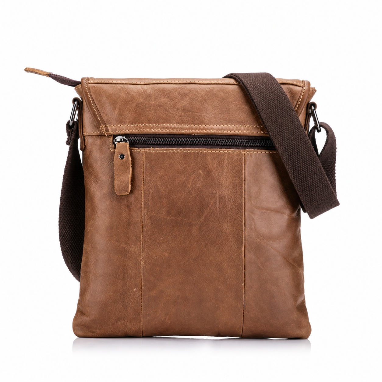 Shoulder Bag Masculina Valenteo Chicago Marrom