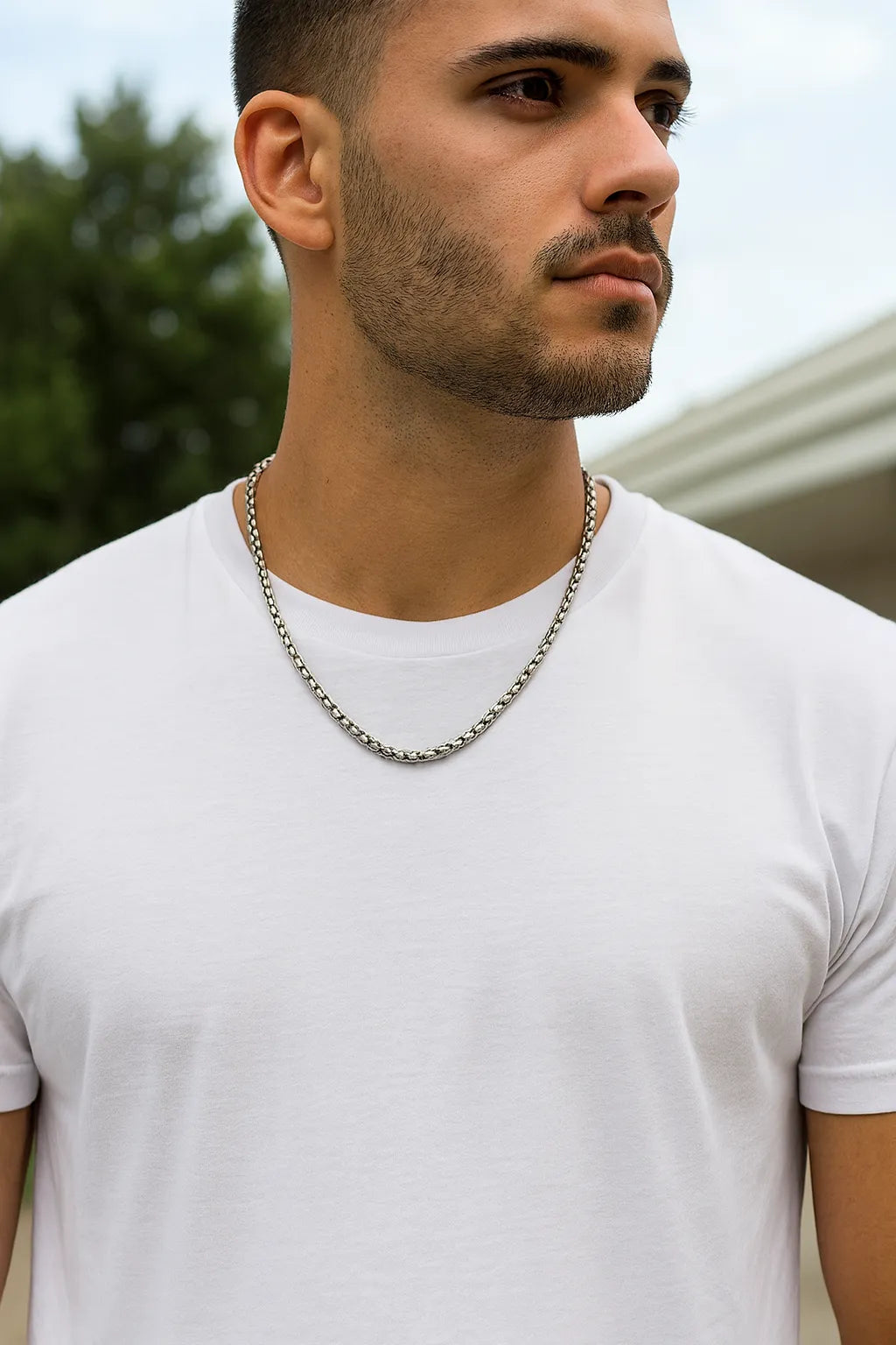 Corrente Masculina Valenteo Titanium