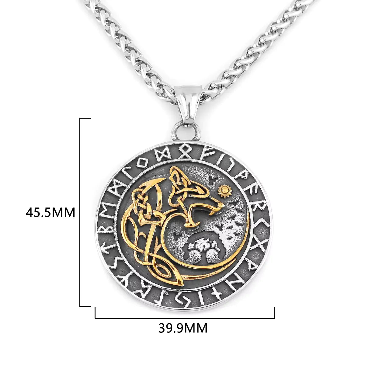 Corrente MAsculina Valenteo Wolf