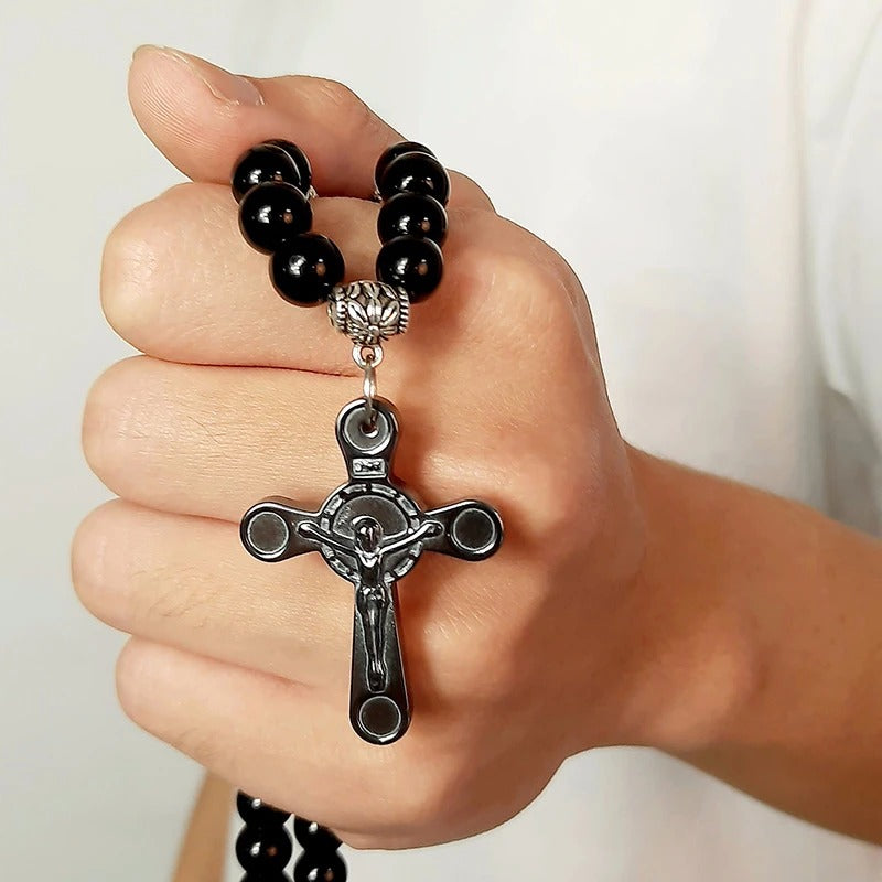 Corrente Masculina Valenteo Rosário Cornalina