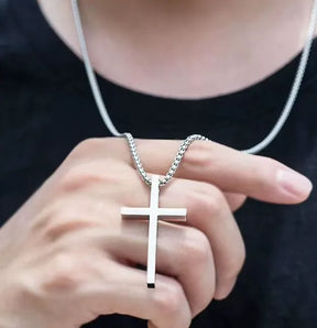 Corrente Masculina Valenteo Silver Cross