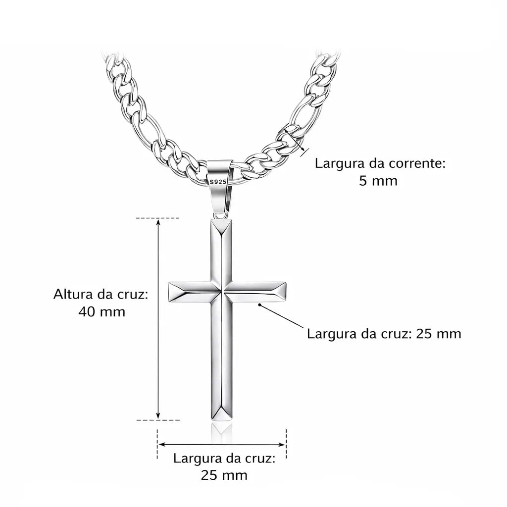 Corrente Valenteo Silver Cross Cuban